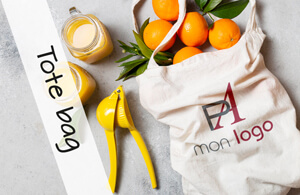 Tote bag publicitaire personnalisé avec logo pour entreprise et association à prix discount 