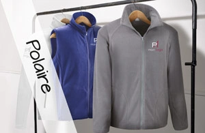 Polaire publicitaire personnalisée avec logo pour entreprise et association à prix discount 