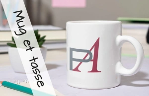 Mug publicitaire personnalisé avec logo pour entreprise et association à prix discount 