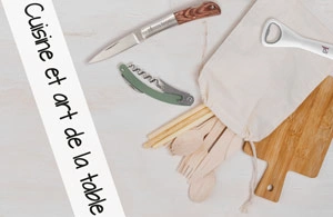 Cadeau art de la table et cuisine personnalisé 