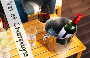 Cadeau vin, champagne et gastronomie personnalisé 