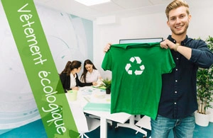 Vêtement publicitaire personnalisé écologique 