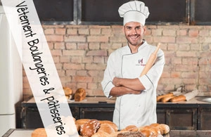 Vêtement publicitaire personnalisé boulangerie et pâtisserie 