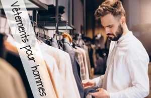 Vêtement publicitaire personnalisé pour homme 