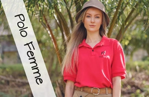 Polo publicitaire personnalisé pour femme 