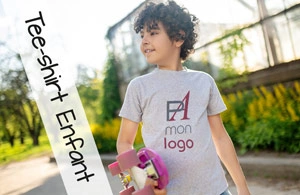 T-shirt publicitaire personnalisé pour enfant 