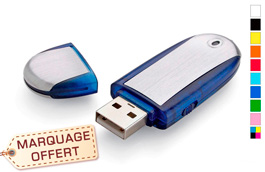 Clé USB Alu publicitaire personnalisée avec logo 