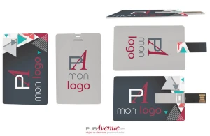 Clé USB carte de crédit personnalisée