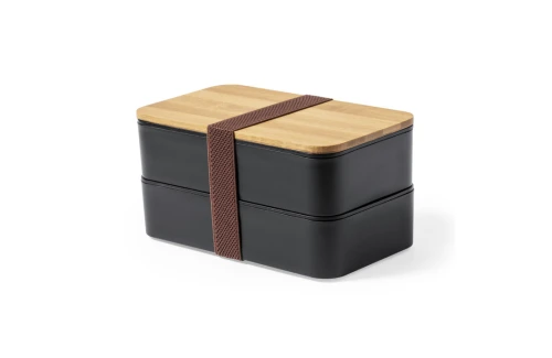Lunch box personnalisée Bawar boite repas double avec couverts