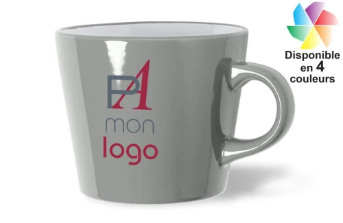 Mug en céramique Kario publicitaire personnalisé avec logo 