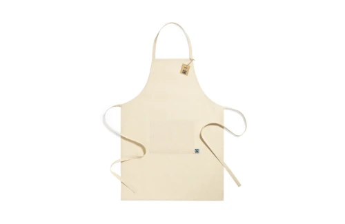 Tablier de cuisine personnalisé en coton bio certifié fairtrade