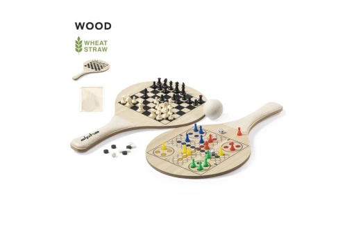 Raquette de plage personnalisée Pecter multi-jeux