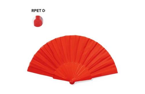 Éventail personnalisé Pumik en polyester recyclé