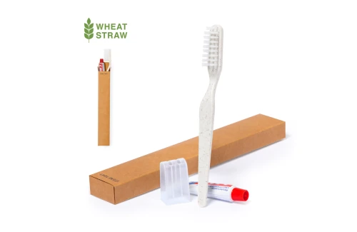Set dentaire personnalisé avec brosse à dents et dentifrice