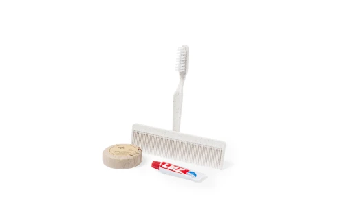 Set de toilette personnalisé Travel kit voyage 4 pièces