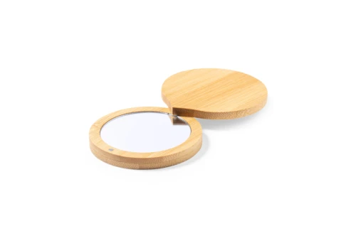 Miroir de poche personnalisé Susil en bois