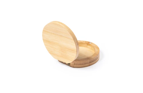Miroir de poche personnalisé Gonzalex avec étui à bijoux