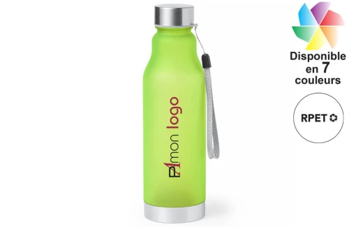 Bouteille Fiodor 600ml en RPET recyclé publicitaire personnalisée avec logo 