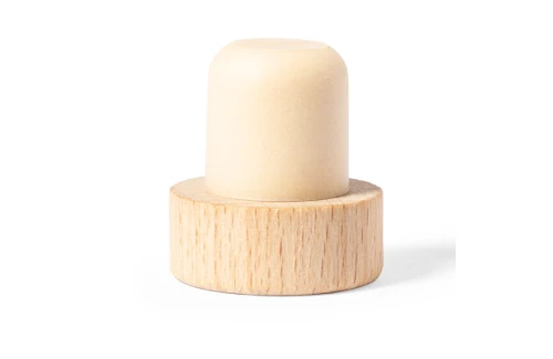 Bouchon personnalisé Filden réutilisable en bois