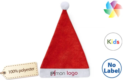 Bonnet de Noël publicitaire personnalisé enfant 