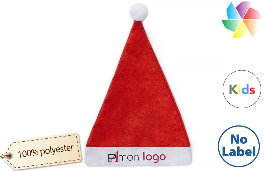 Bonnet de père Noël personnalisé pour enfant