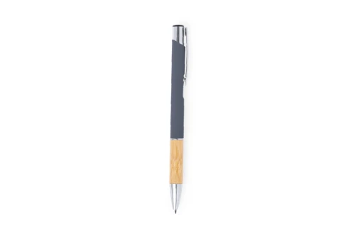 Stylo publicitaire Kolka en aluminium coloré et bois