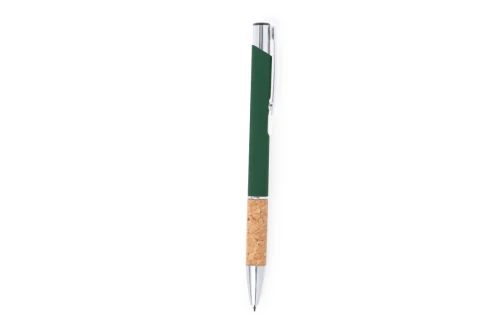 Stylo publicitaire Logard en aluminium coloré et liège