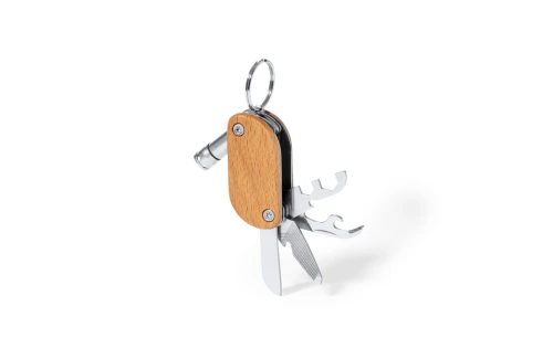 Porte-clés personnalisé Polty multifonctions 9 outils