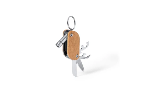 Porte-clés personnalisé Polty multifonctions 9 outils