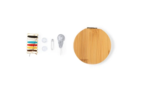 Miroir de poche personnalisé Atriax avec kit de couture