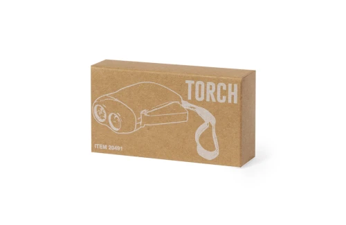 Lampe torche personnalisée Sena dynamo double led