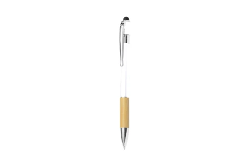 Stylo personnalisé Berbet alu et bois à fonction stylet