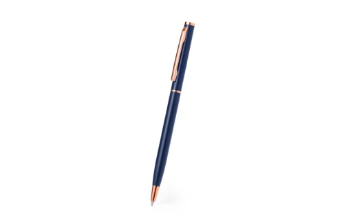 Stylo personnalisé Noril fin en aluminium mat coloré