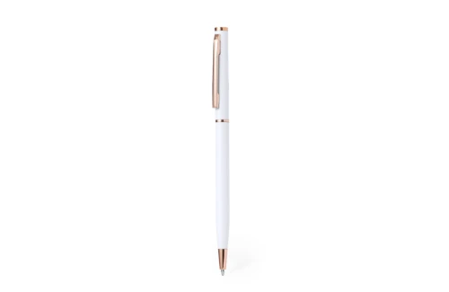 Stylo personnalisé Noril fin en aluminium mat coloré