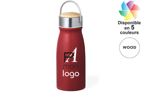 Gourde isotherme inox Barms 350ml publicitaire personnalisée avec logo 