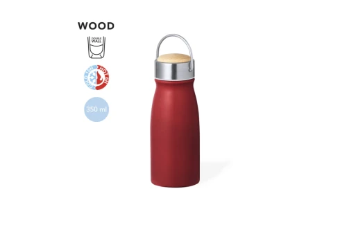 Gourde isotherme personnalisée Barms 350ml en inox