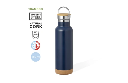 Gourde isotherme personnalisée Dixont 650ml en inox