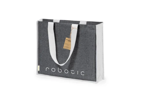 Sac de course personnalisé Talara cabas en jute coloré et coton