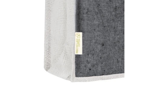 Sac de course personnalisé Talara cabas en jute coloré et coton