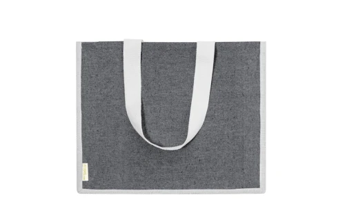 Sac de course personnalisé Talara cabas en jute coloré et coton