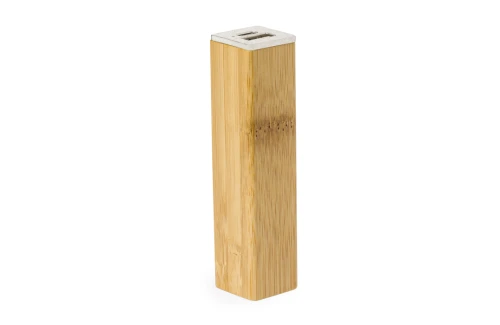 Batterie externe personnalisée 2200 mAh en bambou