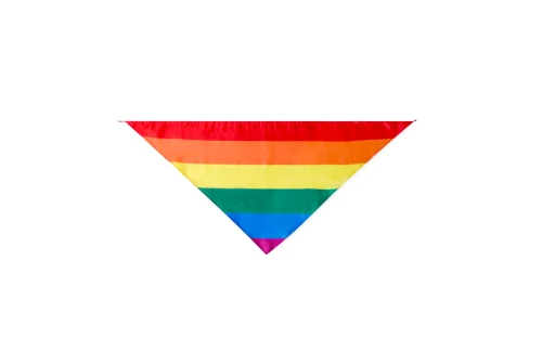 Bandana personnalisé LGBT couleur arc en ciel