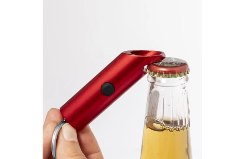 Porte-clés personnalisé Kushing avec led et ouvre cannette
