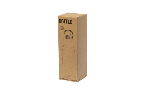 Gourde isotherme personnalisée Prismix 500ml en inox recyclé