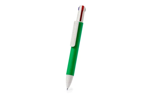 Stylo 4 couleurs personnalisé Surtun en carton recyclé et fibre de blé