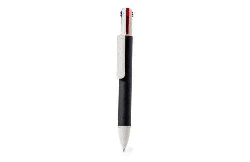 Stylo 4 couleurs personnalisé Surtun en carton recyclé et fibre de blé