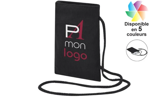 Pochette pour téléphone hulalk publicitaire personnalisé avec logo 
