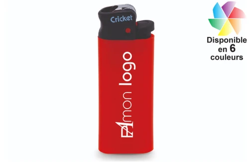 Briquet mini cricket publicitaire personnalisé avec logo 