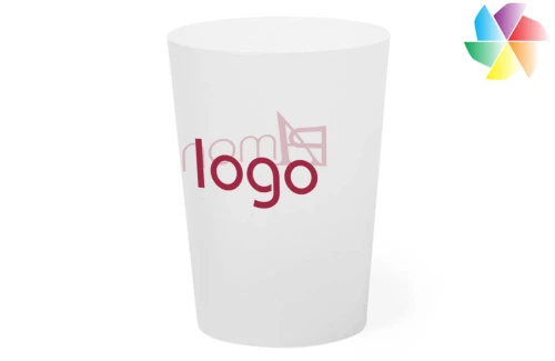 Gobelet incassable réutilisable Nirnal publicitaire personnalisé avec logo 
