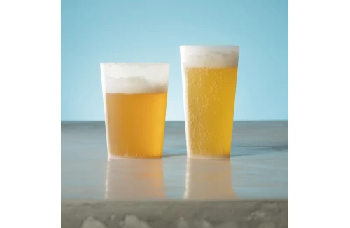 Gobelet personnalisé 400 ml Yonarax verre plastique réutilisable